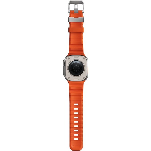 Nomad-Rocky-Point-Band-reminek-Apple-Watch-49-45-44-42mm-stribrny-oranzovy