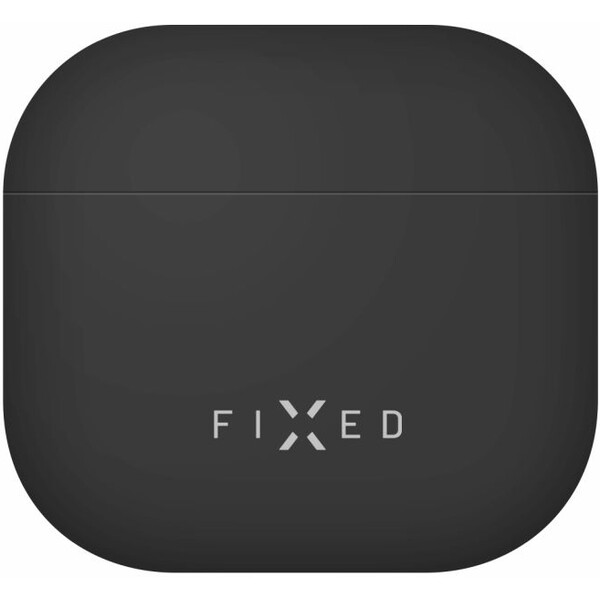 FIXED-Silky-silikonove-pouzdro-pro-Apple-AirPods-4-cerne