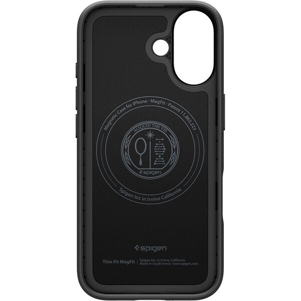 Spigen-Thin-Fit-MagSafe-kryt-iPhone-17-black