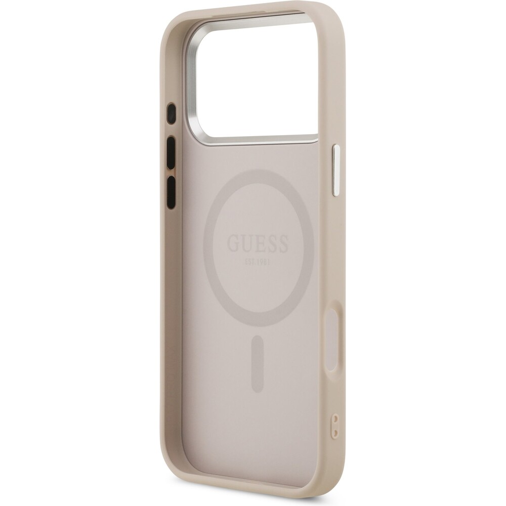 Guess-PU-Saffiano-MagSafe-kryt-iPhone-17-Pro-ruzovy