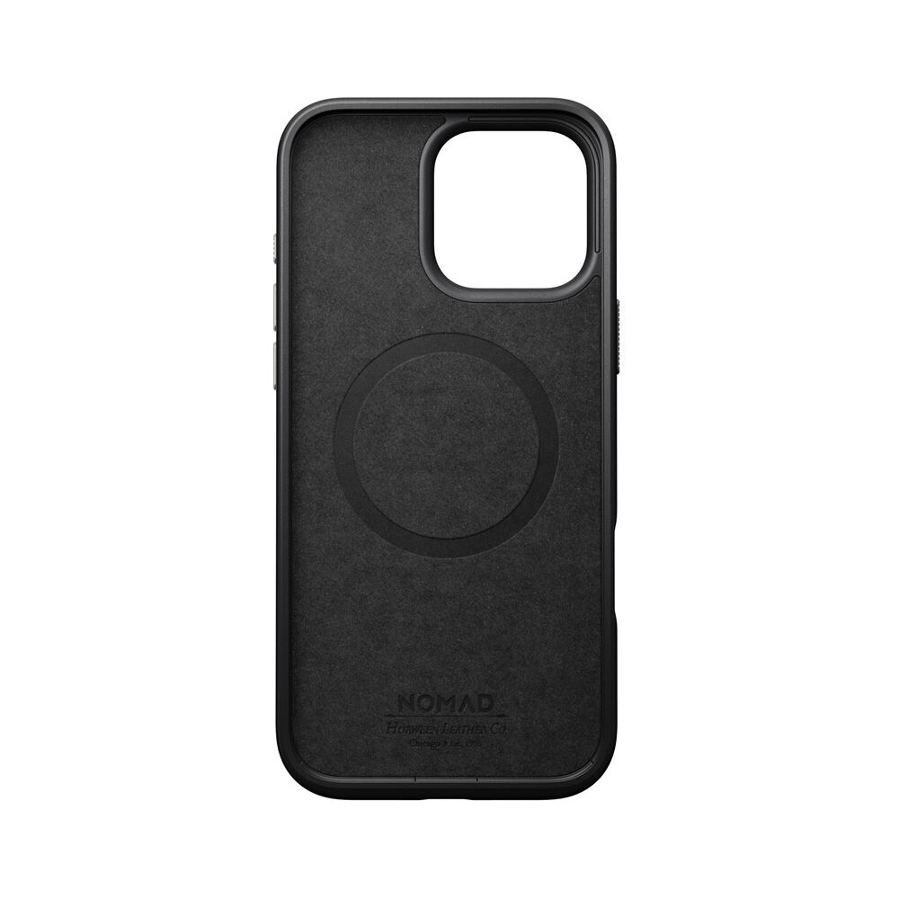 Nomad-Modern-Leather-Case-MagSafe-kryt-iPhone-16-Pro-Max-zeleny-chromovany