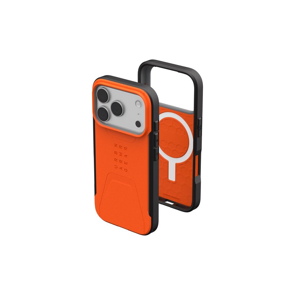UAG-Civilian-Magsafe-kryt-iPhone-17-Pro-Max-oranzovy