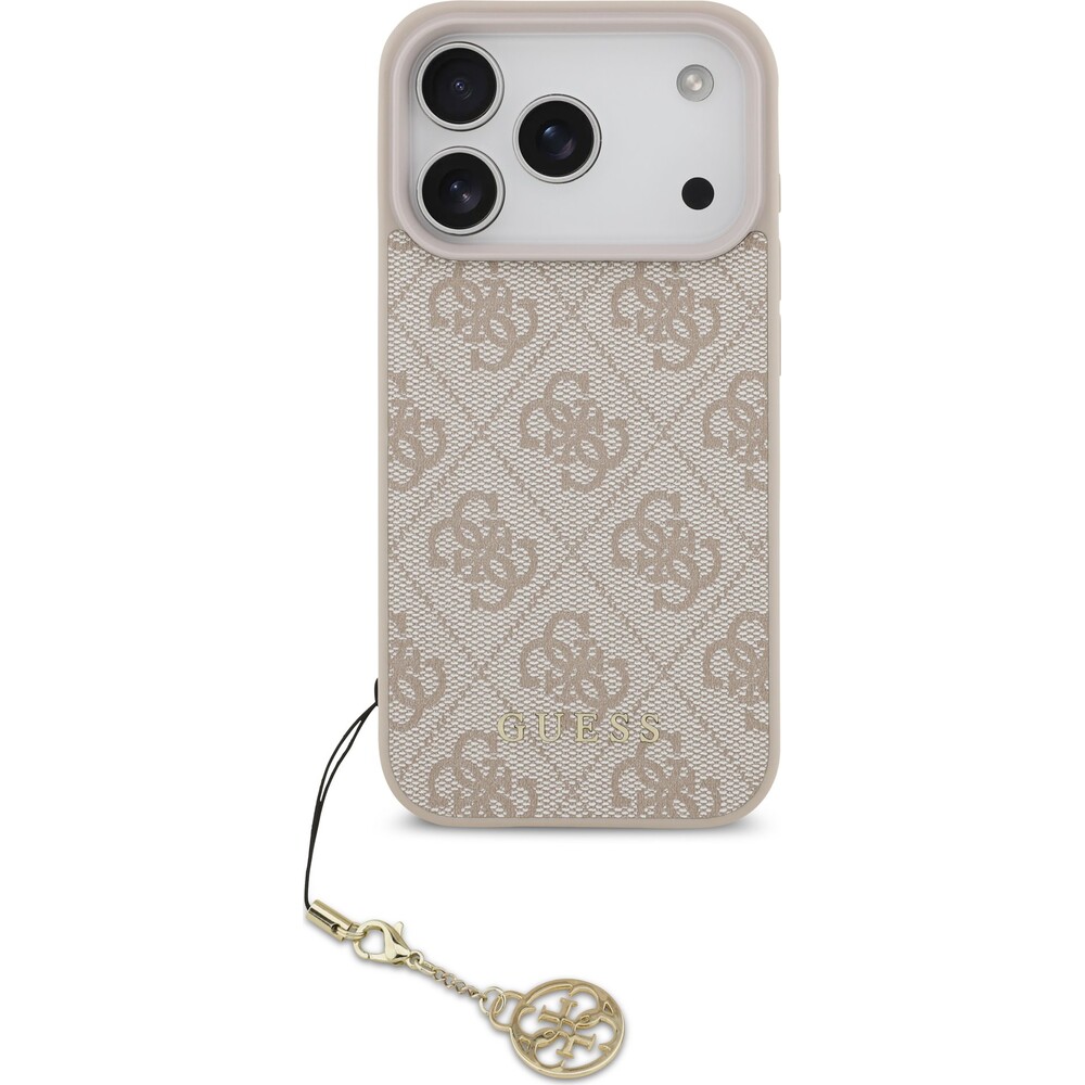 Guess-4G-Charm-kryt-iPhone-17-Pro-ruzovy
