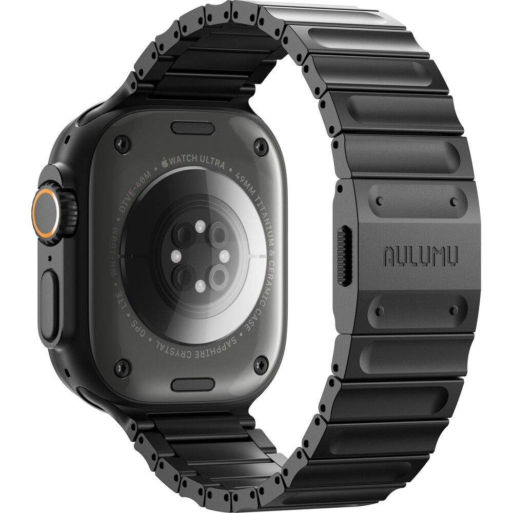 Aulumu-C01-Hi-Per-Titanium-Alloy-reminek-Apple-Watch-Ultra-Black