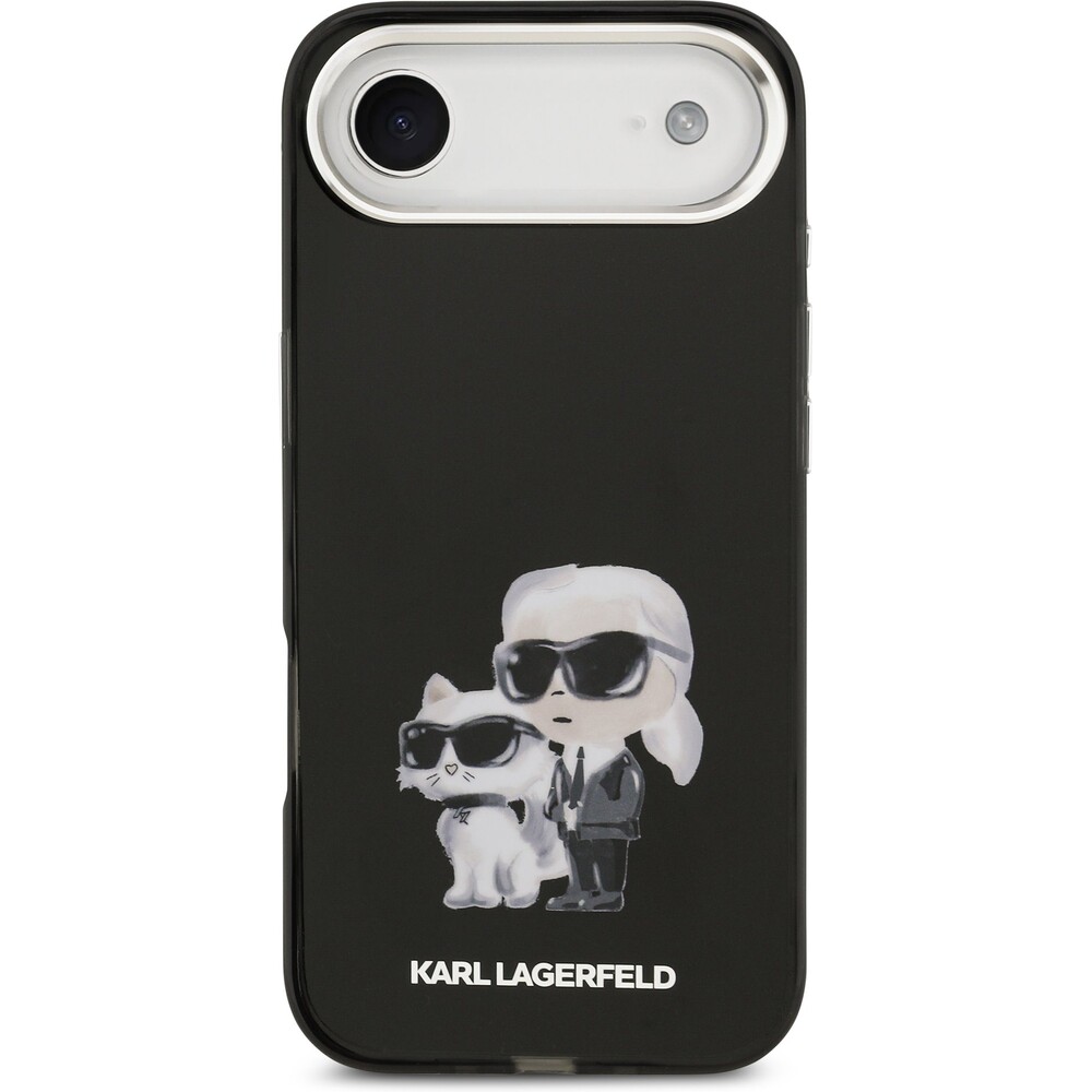 Karl-Lagerfeld-IML-Aquarelle-Karl-and-Choupette-kryt-iPhone-Air-cerny