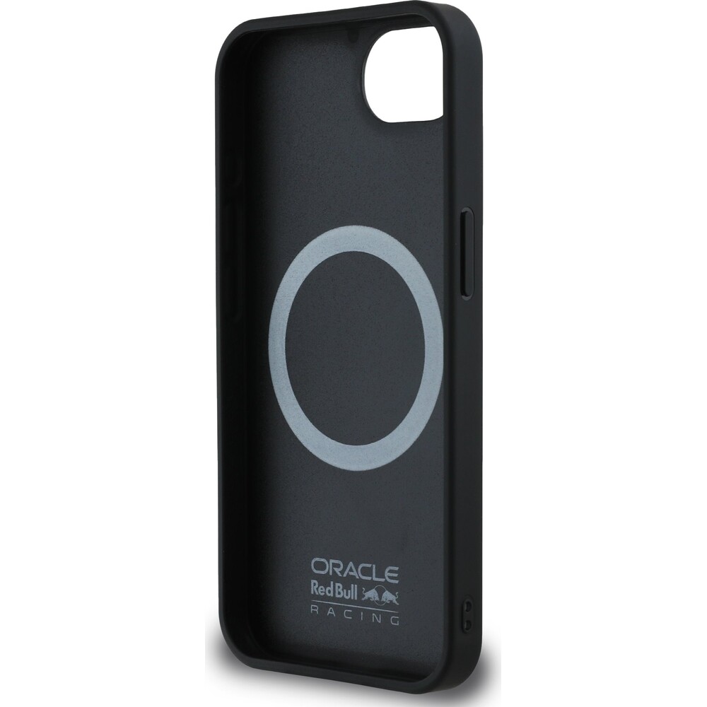 Oracle-Red-Bull-Racing-PU-Leather-Red-Ring-MagSafe-kryt-iPhone-17e-16e-modry