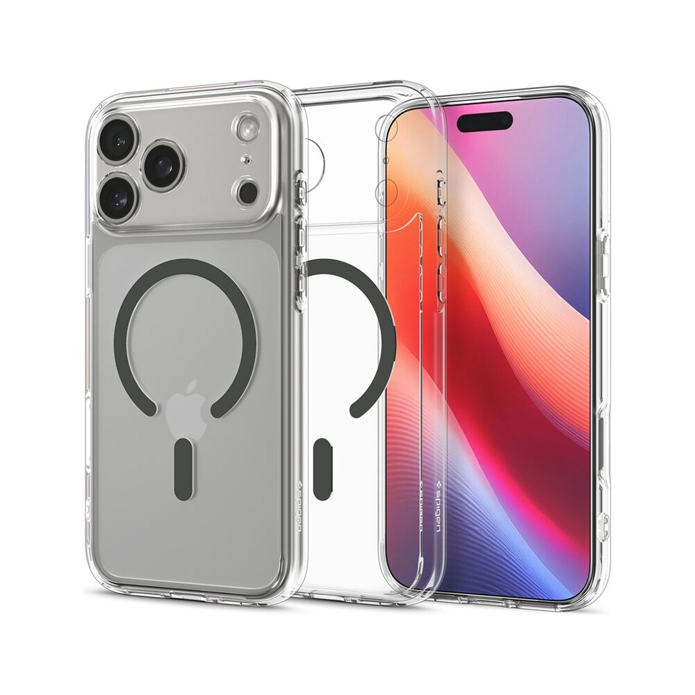 Spigen-Ultra-Hybrid-MagSafe-kryt-iPhone-17-Pro-clear-graphite