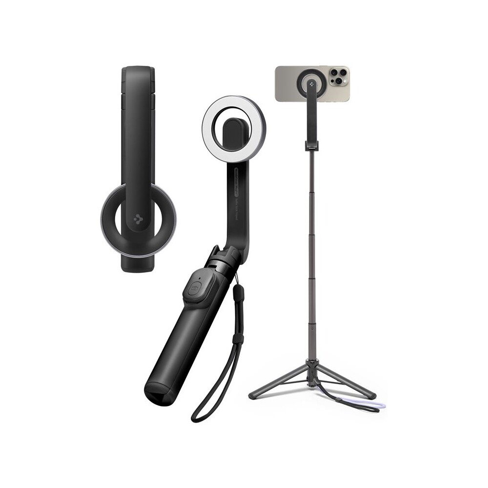 Spigen-MagSafe-Tripod-Selfie-Stick-cerna