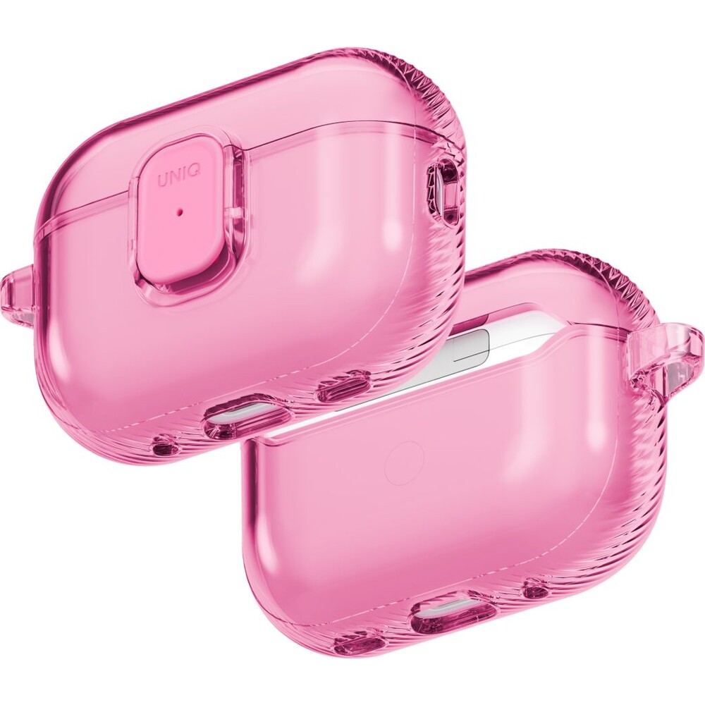UNIQ-Glase-Pro-Lock-Case-pouzdro-AirPods-Pro-3-ruzove