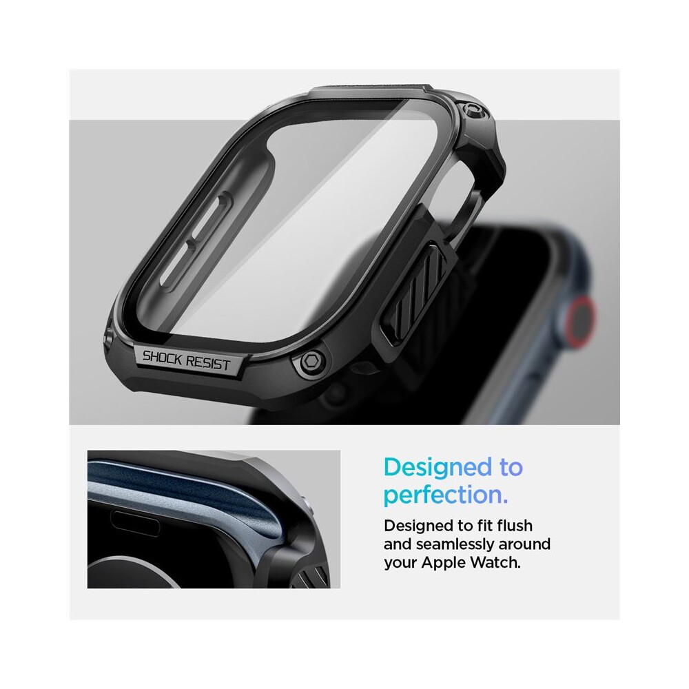 Spigen-Tough-Armor-pouzdro-Apple-Watch-10-11-46mm-cerne