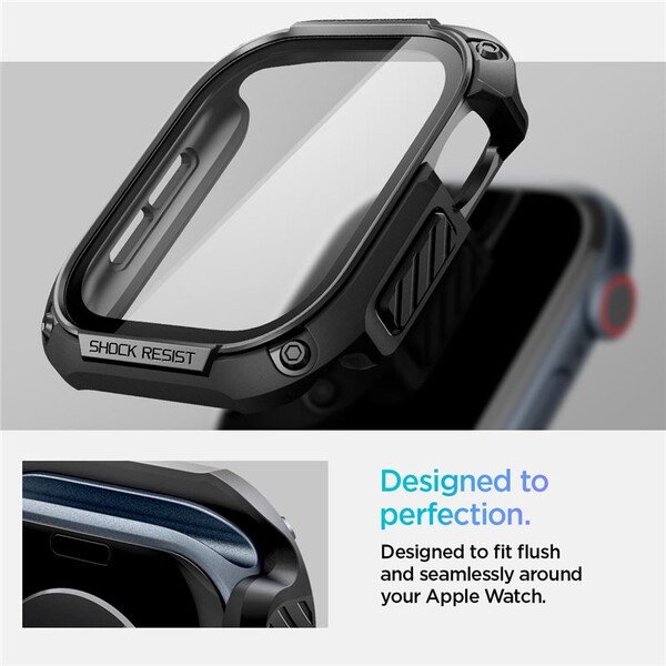 Spigen-Tough-Armor-pouzdro-Apple-Watch-10-11-46mm-cerne