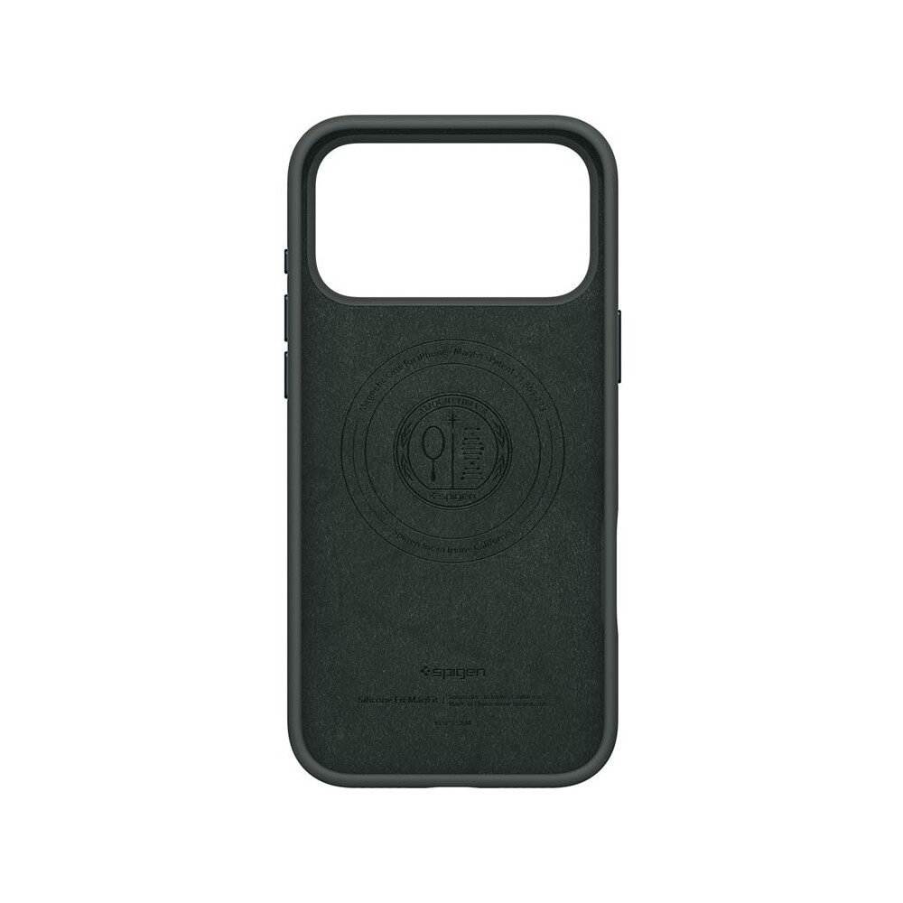 Spigen-Silicone-Fit-MagSafe-kryt-iPhone-17-Pro-Max-abyss-green