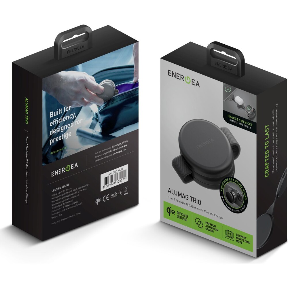 ENERGEA-AluMag-Trio-3v1-Foldable-Qi2-hlinikova-MagSafe-nabijecka-15W-cerna
