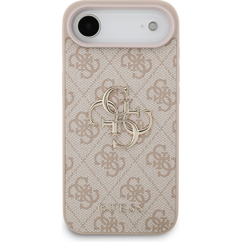 Guess-PU-4G-Metal-Logo-kryt-iPhone-Air-ruzovy