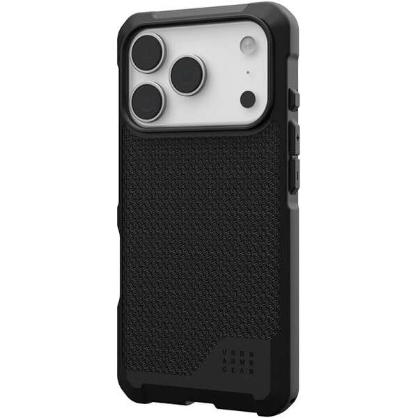 UAG-Metropolis-LT-Magsafe-Kevlar-kryt-iPhone-17-Pro-cerny