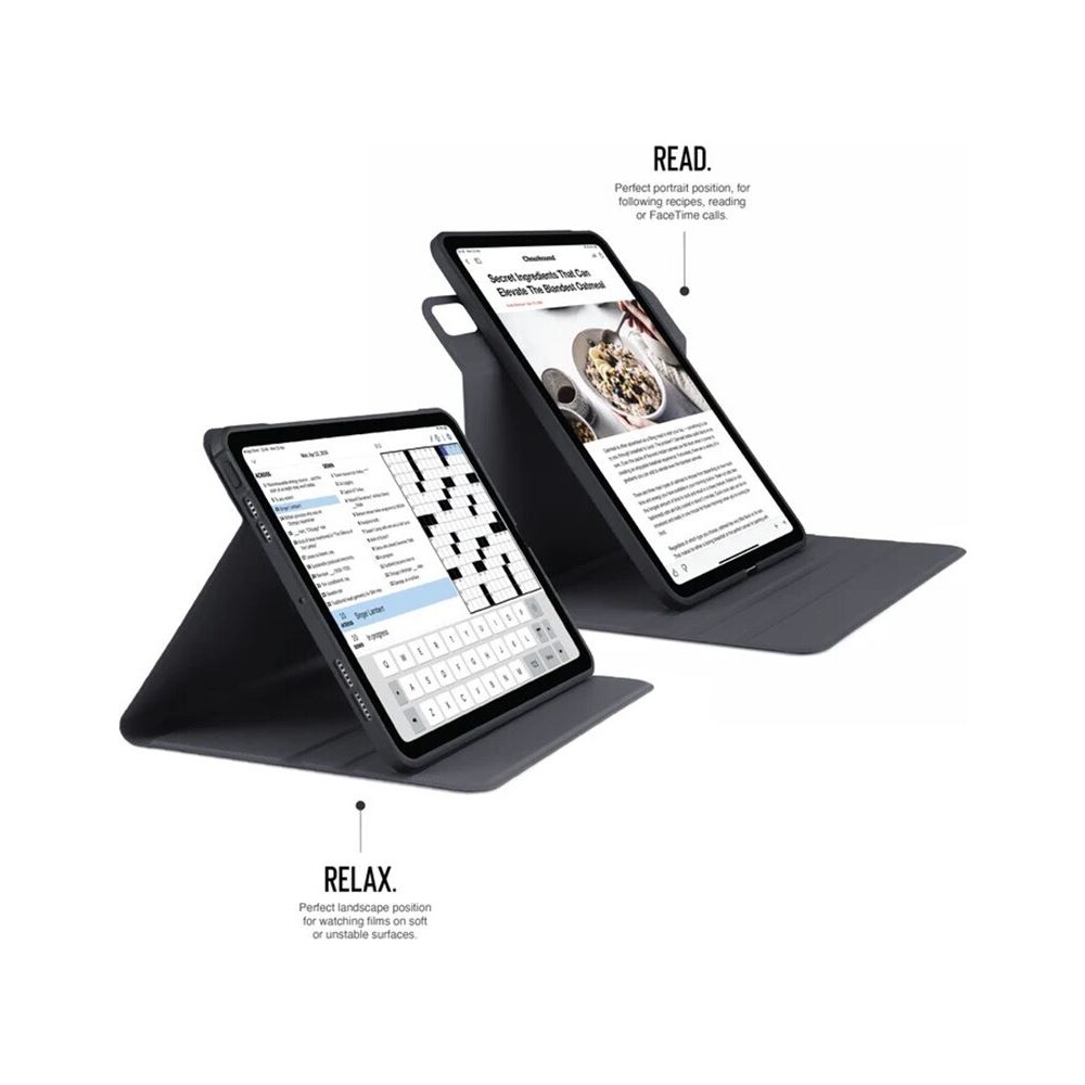 Pipetto-Origami-No5-Rotating-Folio-pouzdro-iPad-Pro-11-2025-cerne