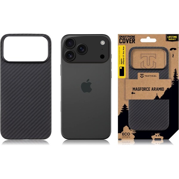 Tactical-MagForce-Aramid-kryt-Apple-iPhone-17-Pro-Max-cerny