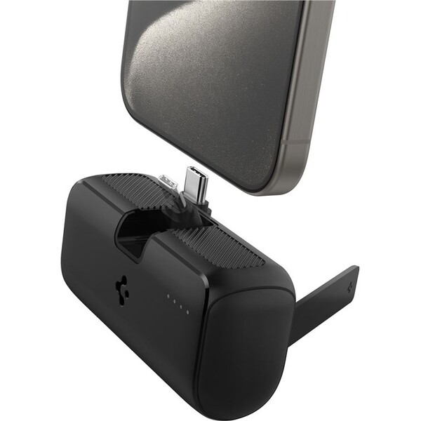 Spigen-Essential-powerbanka-se-stojankem-5000mAh-22-5W-cerna-EA2205-