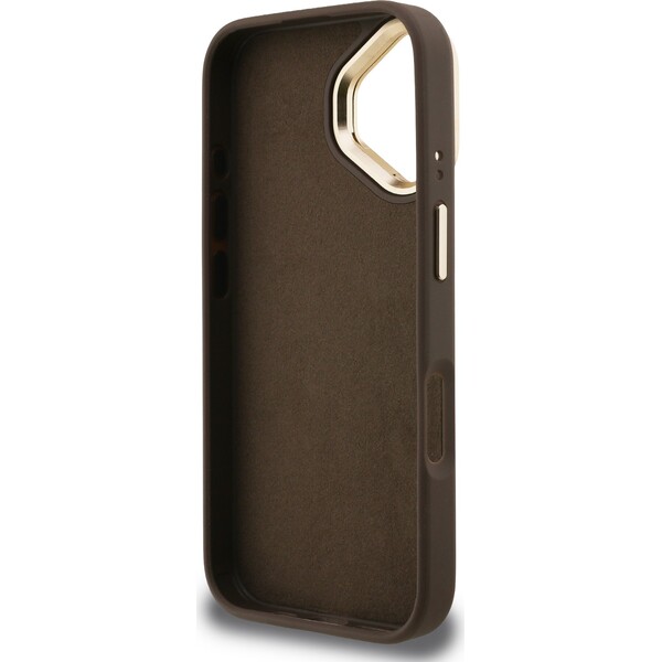Guess-PU-4G-Metal-Logo-Stand-Camera-Frame-kryt-iPhone-16-hnedy