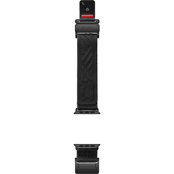 Aulumu-C03-Titanium-Mag-Buckle-reminek-Apple-Watch-49-46-45-44-42mm-Black-Buckle-Black