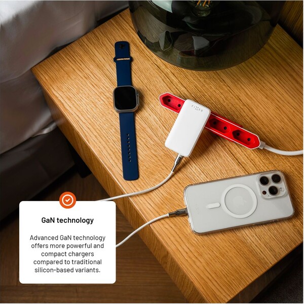FIXED-Slim-Traveller-GaN-cestovni-nabijecka-s-2x-USB-C-a-adaptery-45W-bila