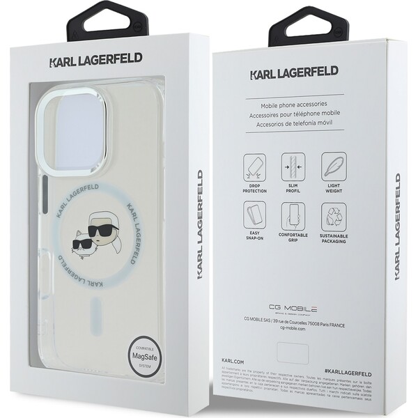Karl-Lagerfeld-IML-K-CH-Heads-Metal-Frame-MagSafe-kryt-pro-iPhone-16-Pro-Max-ciry