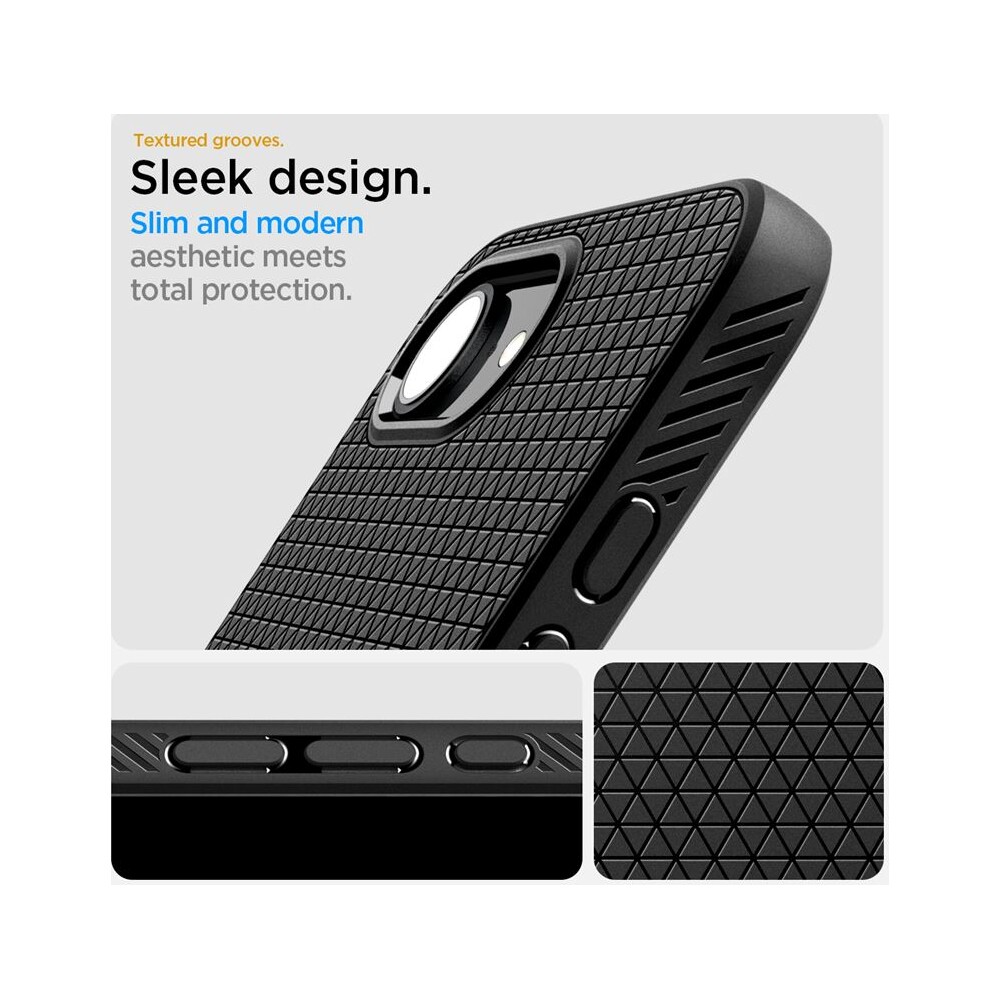 Spigen-Liquid-Air-kryt-iPhone-17e-16e-matne-cerny