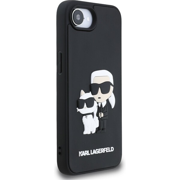 Karl-Lagerfeld-3D-Rubber-Karl-and-Choupette-kryt-iPhone-17e-16e-cerny