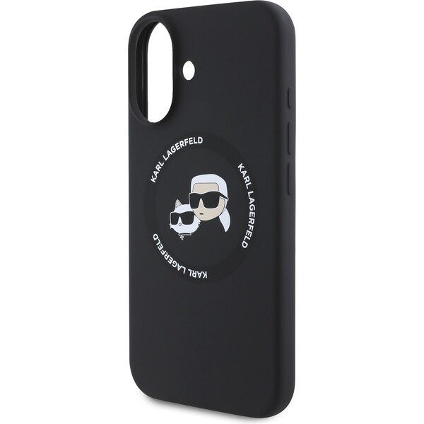 Karl-Lagerfeld-Liquid-Silicone-K-CH-Heads-MagSafe-kryt-pro-iPhone-16-cerny