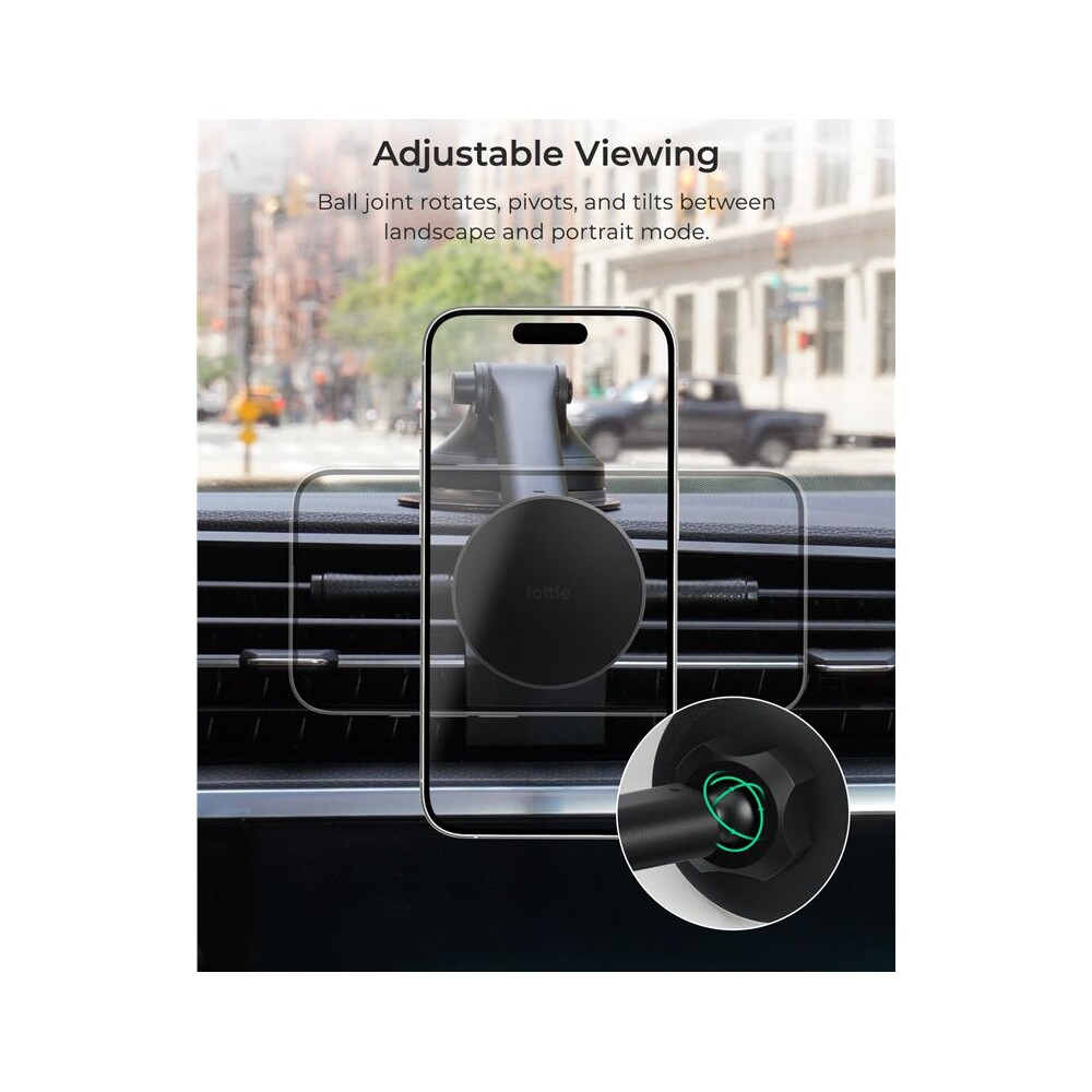 iOttie-iTap-3-MagSafe-Dashboard-Windshield-Mount-drzak-do-auta-cerny