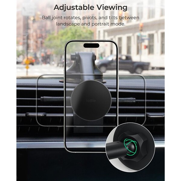 iOttie-iTap-3-MagSafe-Dashboard-Windshield-Mount-drzak-do-auta-cerny