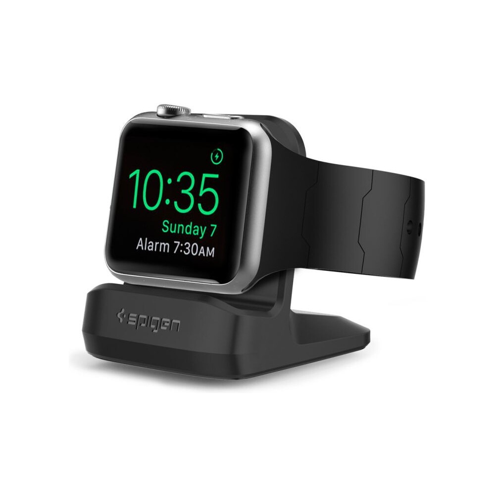 Spigen-S350-nocni-stojanek-Apple-Watch-cerny