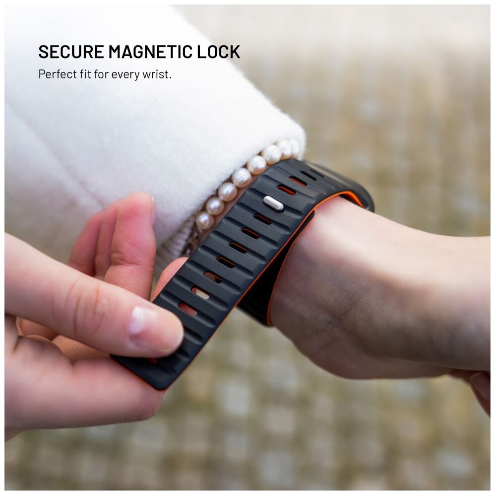 FIXED-Silicone-Magnetic-Strap-reminek-Apple-Watch-44-45-46-49mm-cerny