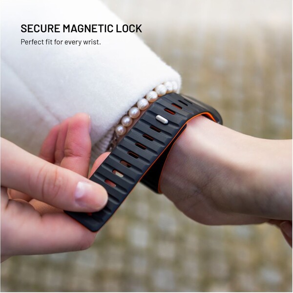 FIXED-Silicone-Magnetic-Strap-reminek-Apple-Watch-44-45-46-49mm-cerny