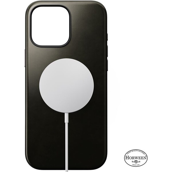 Nomad-Modern-Leather-Case-MagSafe-kryt-iPhone-16-Pro-Max-zeleny-chromovany