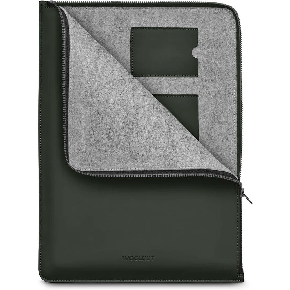 Woolnut-Matte-PU-Folio-pouzdro-MacBook-Pro-16-tmave-zelene