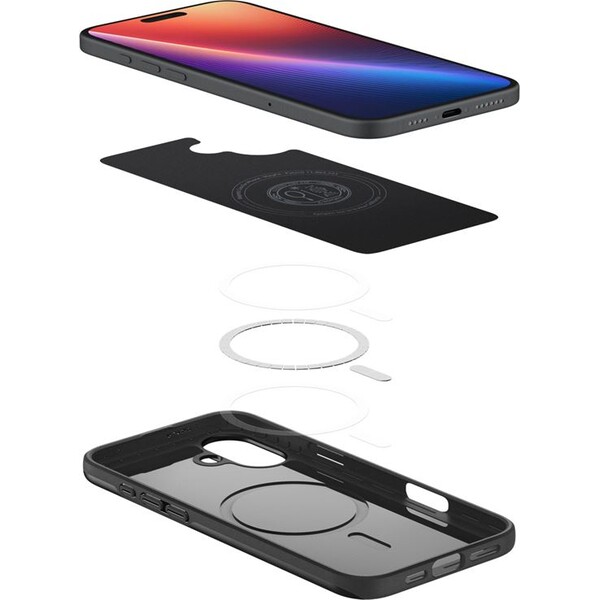Spigen-Thin-Fit-MagSafe-kryt-iPhone-16-Plus-black