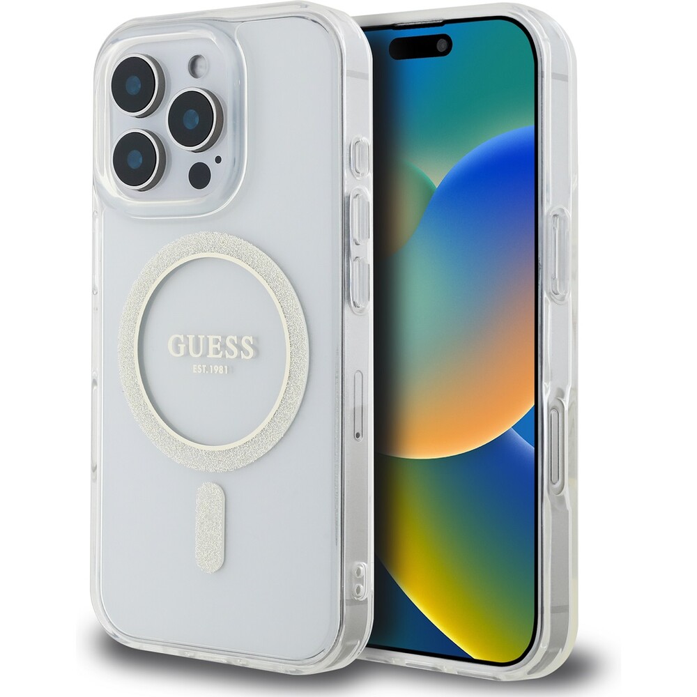 Guess-IML-Glitter-Ring-MagSafe-kryt-pro-iPhone-16-Pro-Max-ciry