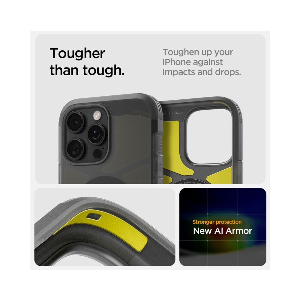 Spigen-Tough-Armor-MagSafe-kryt-iPhone-16-Pro-Max-frost-black