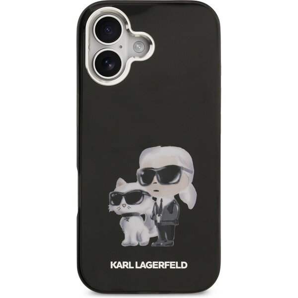 Karl-Lagerfeld-IML-Aquarelle-Karl-and-Choupette-kryt-iPhone-17-cerny