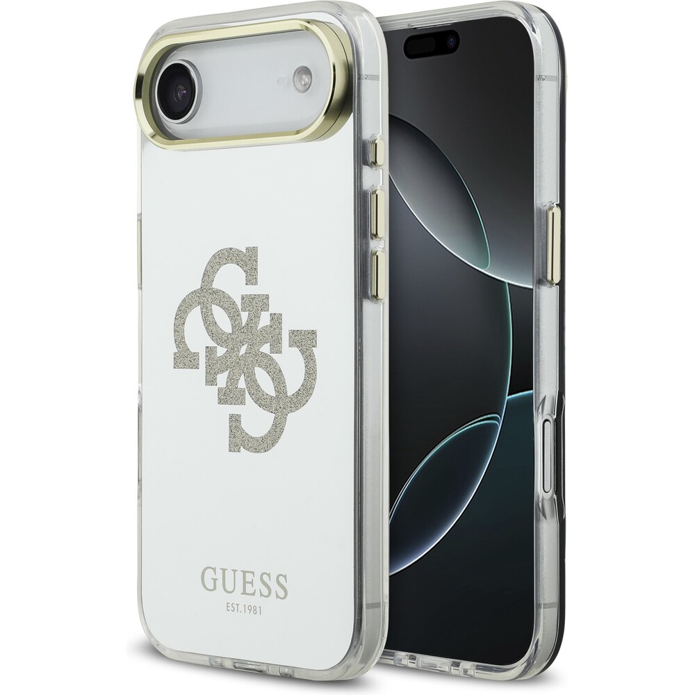 Guess-PC-TPU-Mirror-4G-Glitter-Logo-MagSafe-kryt-iPhone-Air-zlaty