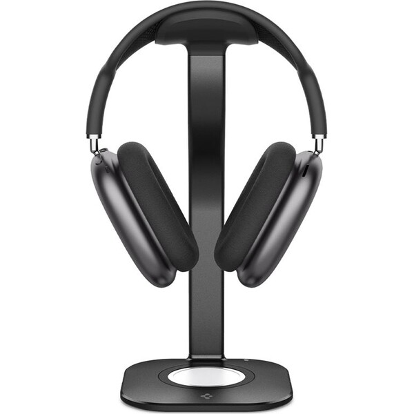 Spigen-Nanotac-AirPods-Max-Stand-MagFit-hlinikovy-stojanek-cerny