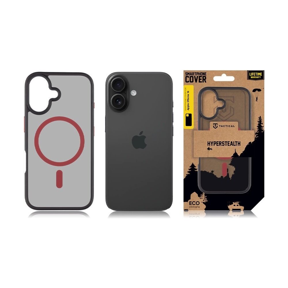 Tactical-MagForce-Hyperstealth-2-0-Kryt-pro-iPhone-16-Black-Red
