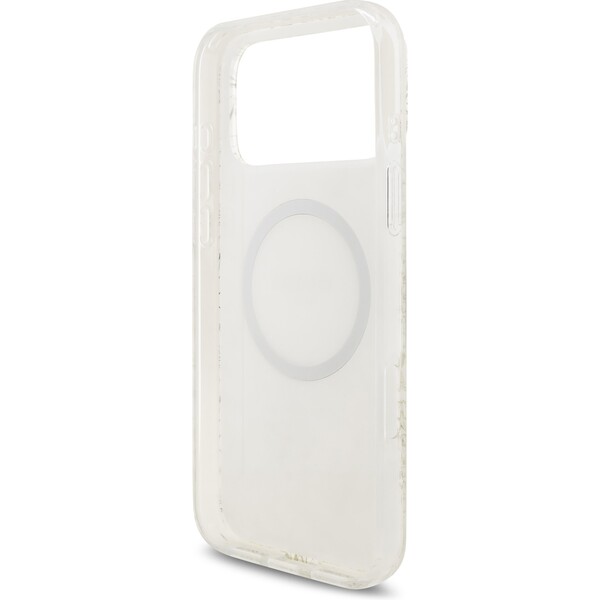 Guess-IML-Flowers-Allover-Strap-MagSafe-kryt-iPhone-17-Pro-Max-bily