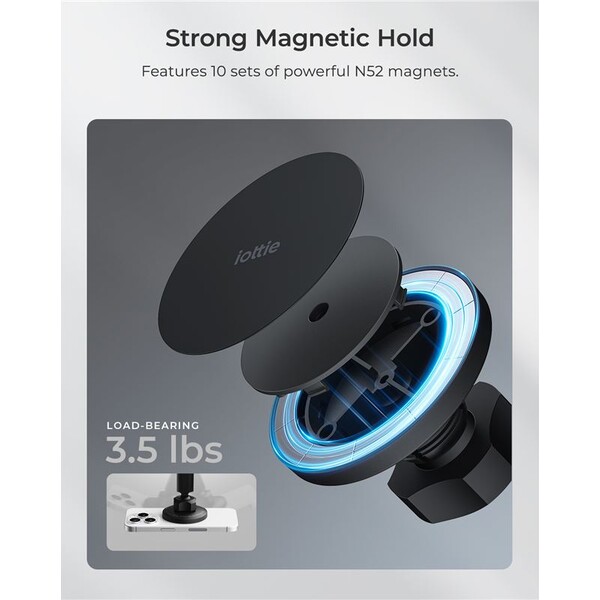 iOttie-iTap-3-MagSafe-Dashboard-Windshield-Mount-drzak-do-auta-cerny