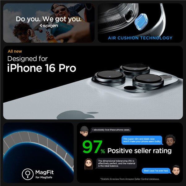 Spigen-Ultra-Hybrid-MagSafe-kryt-iPhone-16-Pro-frost-natural-titanium