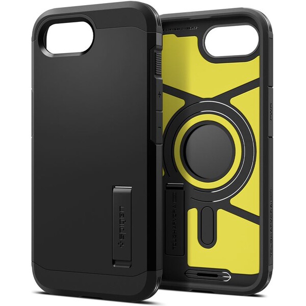 Spigen-Tough-Armor-MagSafe-kryt-iPhone-17e-16e-cerny
