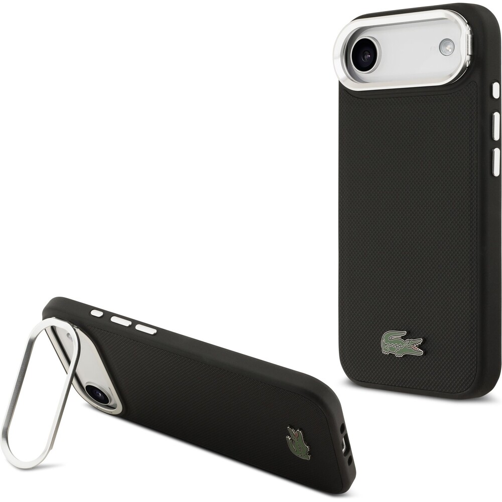 Lacoste-Iconic-Petit-Pique-Camera-Stand-MagSafe-kryt-iPhone-Air-cerny