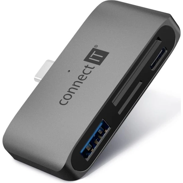 CONNECT-IT-CompactPRO-externi-USB-C-hub-s-cteckou-karet