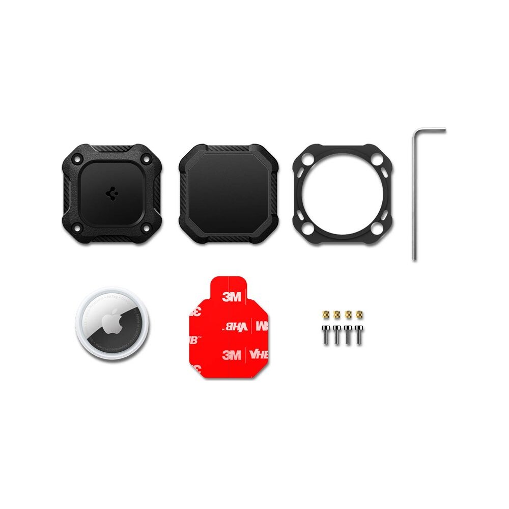 Spigen-Tough-Armor-IP67-vodeodolne-pouzdro-pro-Apple-AirTag-black-4-ks-